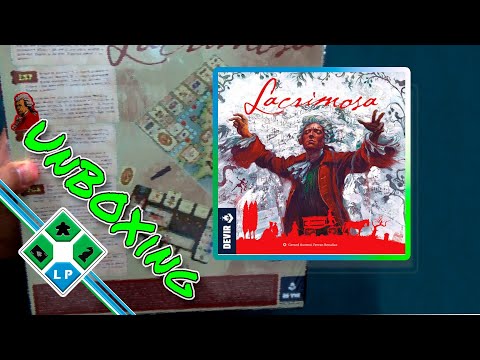 Lacrimosa - Unboxing | Devir | ¿Qué hay adentro?