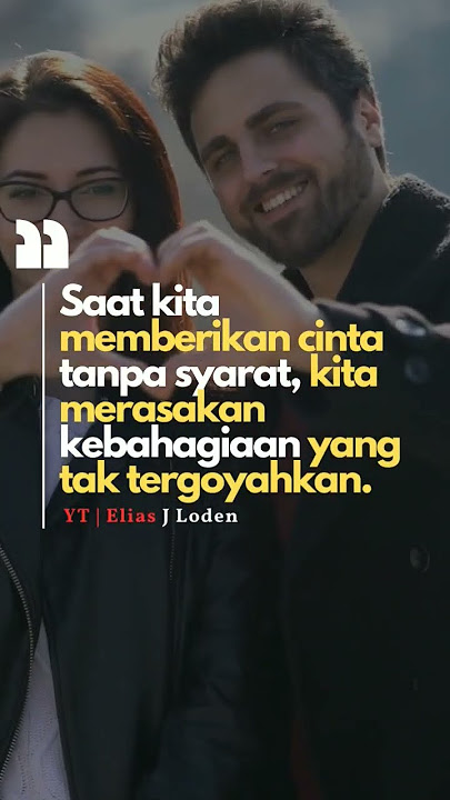 Cinta tanpa syarat #eliasjloden #statuswhatsapp #shorts #storywa #katamotivasi #motivasihidup