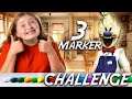 3 Marker Challenge ICE SCREAM!!!  Thumbs Up Family