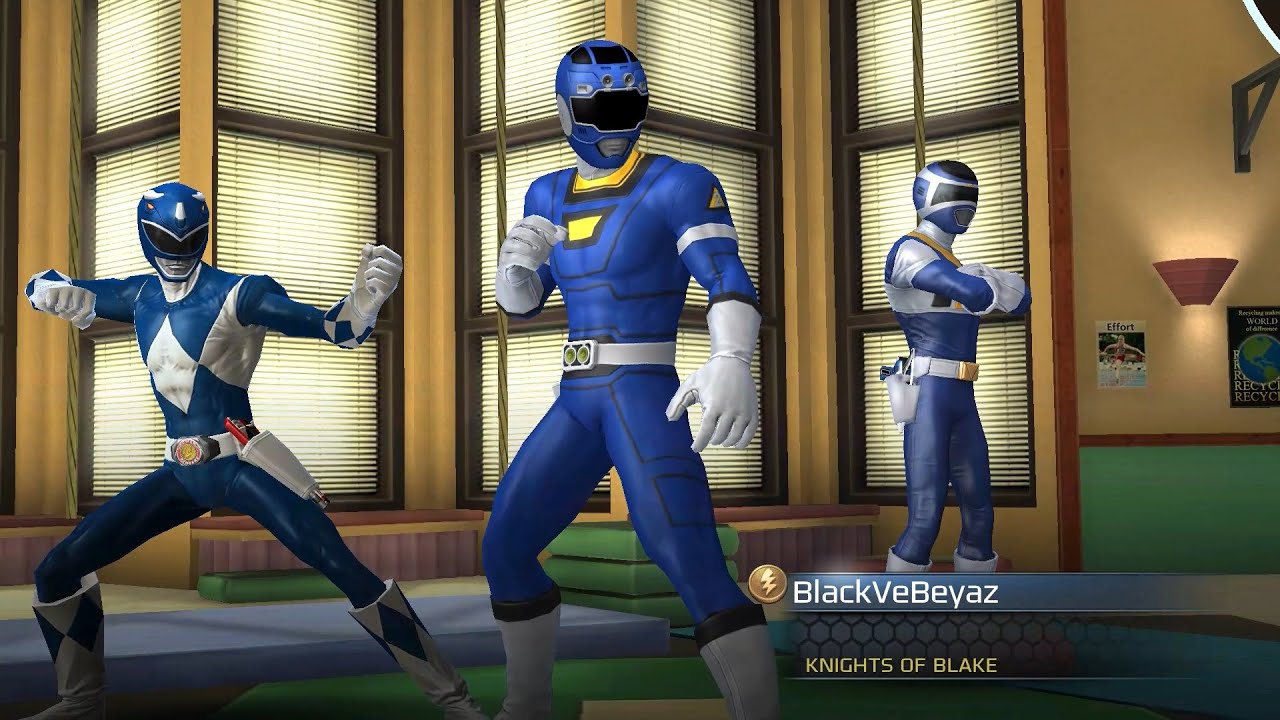 Justin Stewart Turbo Blue Power Rangers Legacy Wars Gameplay - YouTube