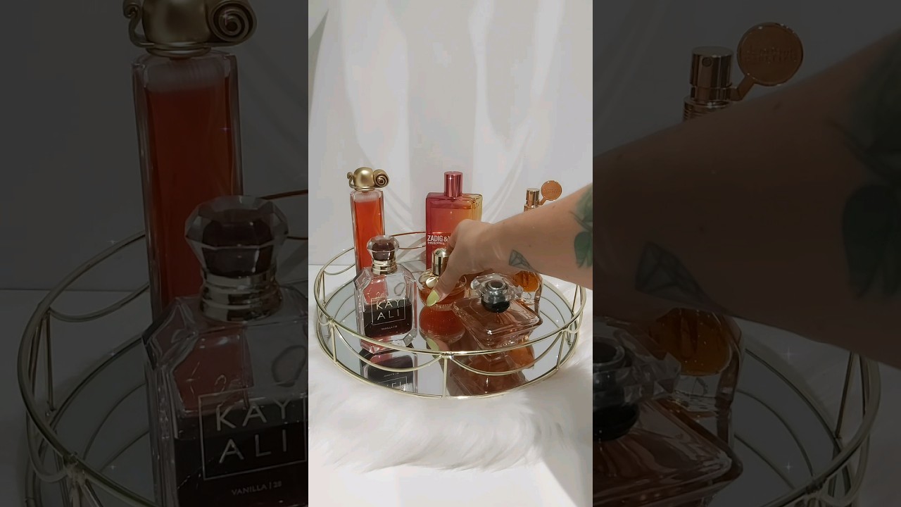 Fall perfume tray