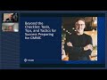 Beyond the Checklist: Tools, Tips, and Tactics for Success Preparing for CMMC