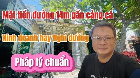 💥🏤 Mặt tiền đường Tôn Đức Thắng cảng cá Hòn Rớ - Nha Trang✨