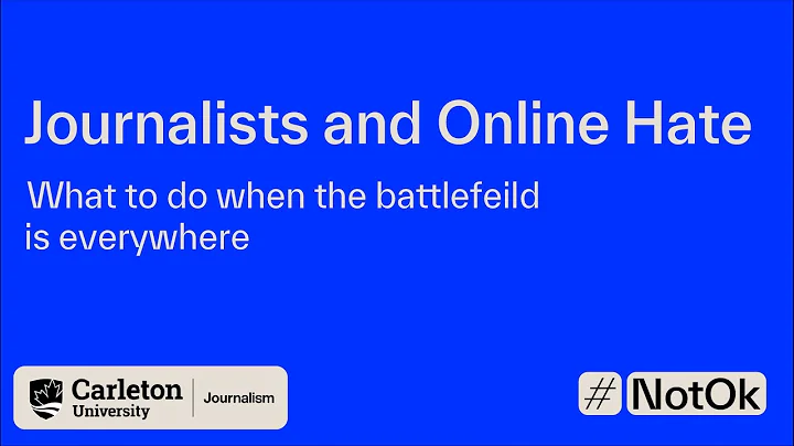 Journalists and Online Hate