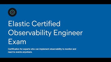 23 - Working with Observability Data: Define a machine learning job in Kibana on Observability data