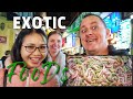 EXOTIC VIETNAMESE STREET FOOD - Walking the Streets of the Old Quarter Hanoi Vietnam (4K Video)