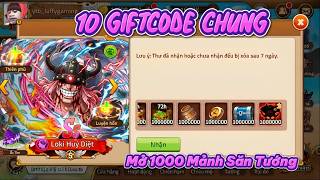 10 Giftcode chung - 1000 Mảnh SS Săn Tướng Mới - Huyền Thoại Hải Tặc screenshot 3