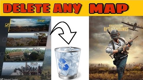 HOW TO DELETE ANY MAP IN PUBG MOBILE WITHOUT CLEARING ANY FILE FROM STORAGE