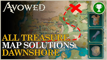 All Dawnshore Treasure Map Locations & Rewards - Avowed