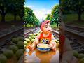 ❤️ Evolution of Baby: Hungry Train Attacks Baby for Food! 🍲😱 #cat #cute #shorts Cute Baby 11