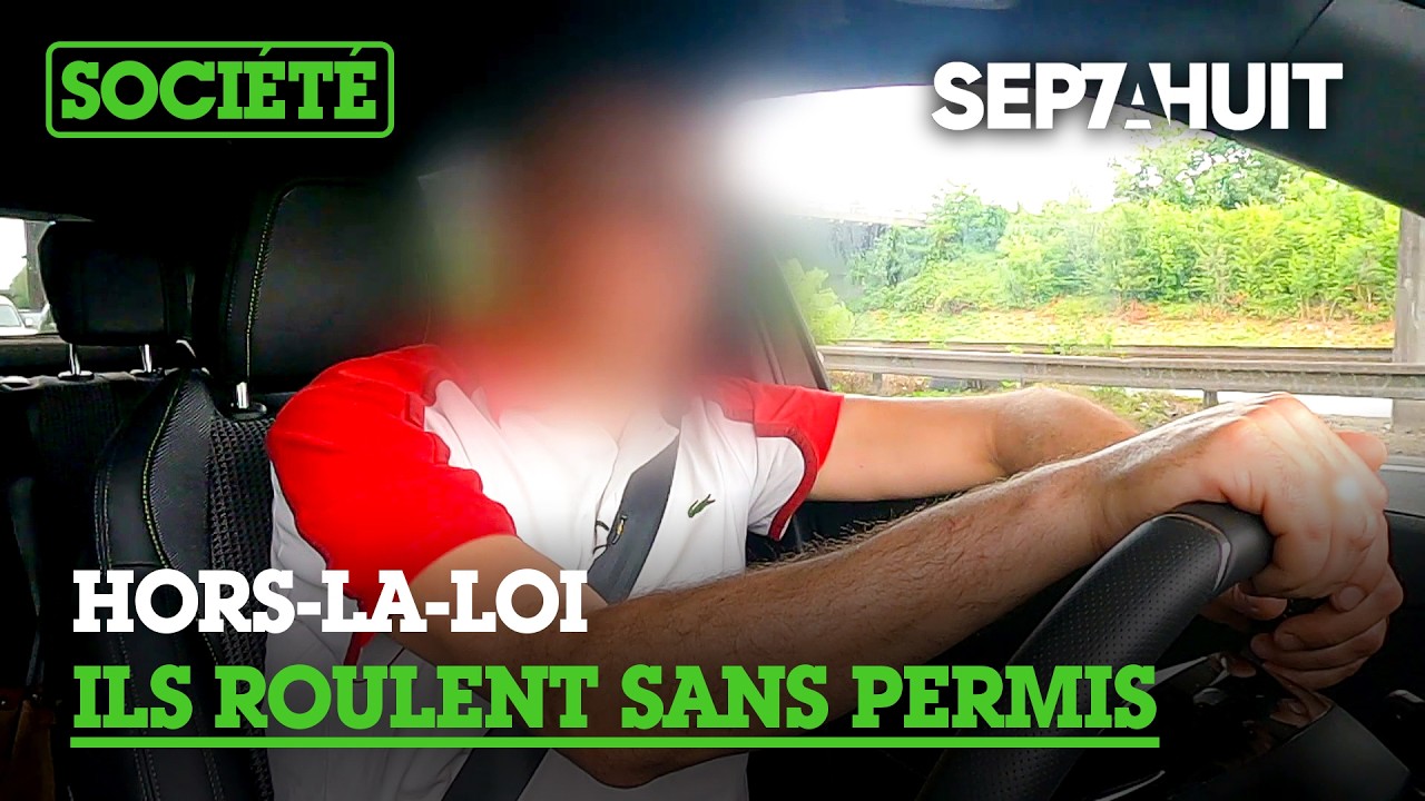 Le quotidien des conducteurs sans permis | Sept à Huit