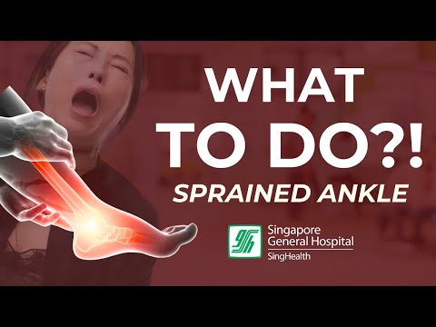 Physiotherapy Management Of Ankle Sprains - SingHealth Healthy Living Series 