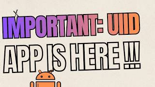 Testing the new UIID App to replace Google and Facebook logins