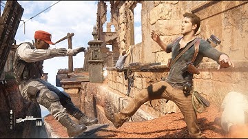 Uncharted 4 - Madagascar bridge Stealth Kills (4k/60Fps)