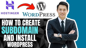 How To Create Subdomain And Install Wordpress