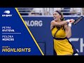 Petra Kvitova vs Polona Hercog Highlights | 2021 US Open Round 1