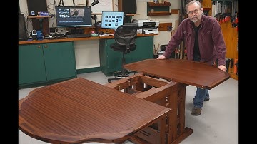 Dining Table Extension Slides for the Gamble Table (Greene and Greene)