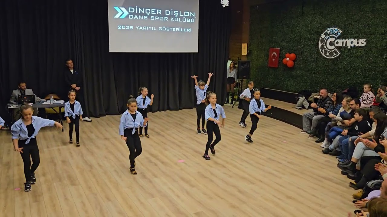 Latin Gösterisi Bursa Dansevi ve Dinçer Dişlon Dans Spor Kulübü yarı yıl gösterileri 12 Ocak 2025