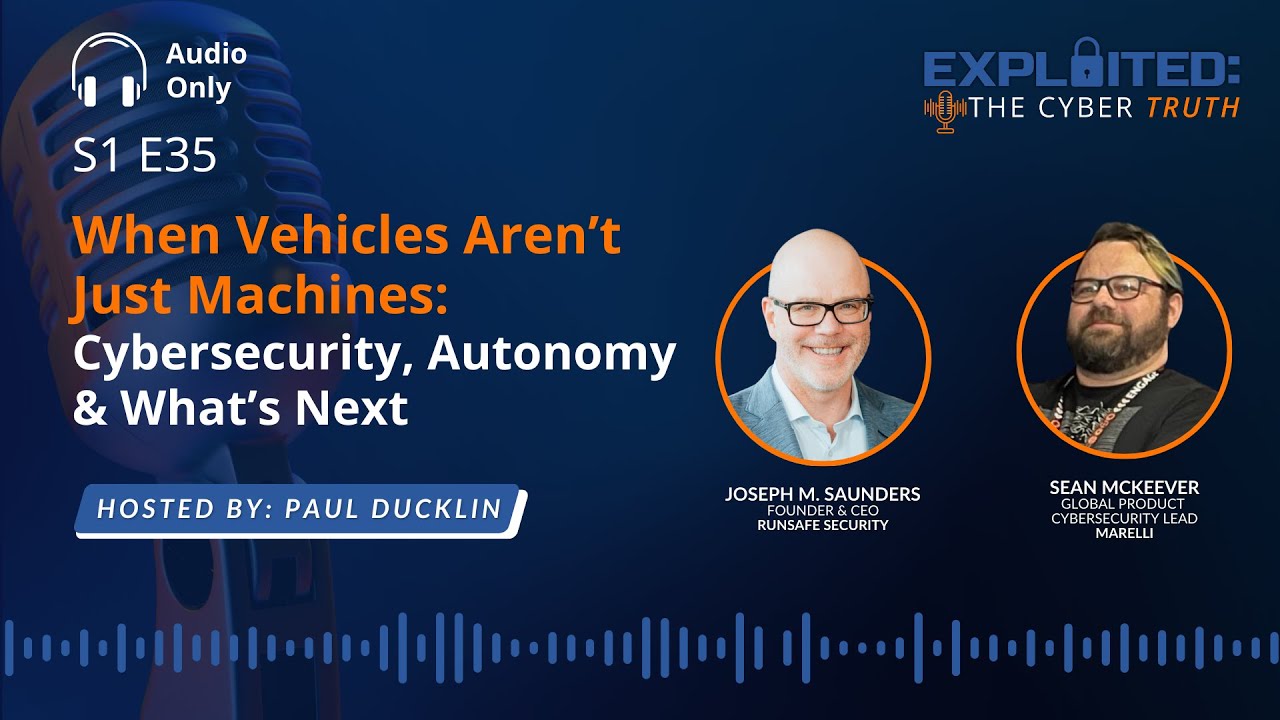 When Vehicles Aren’t Just Machines: Cybersecurity, Autonomy & What’s Next