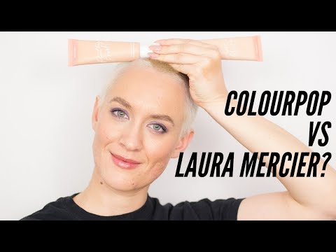 Replacing My Holy Grails? | ColourPop vs Laura Mercier Tinted Moisturizer | Kiki G.