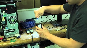 DisplayPort to HDMI UTP 125ft Extender (Sample Video)(R06-EXT-UP-HD)