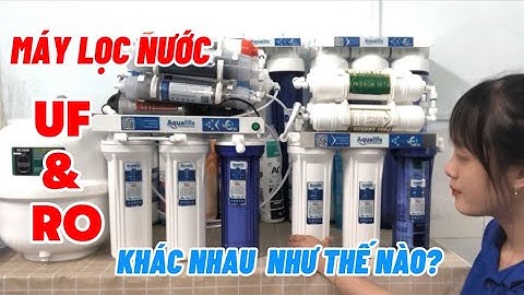 Giới thiệu máy lọc nước UF & máy lọc nước RO không tủ, nên chọn loại nào tốt hơn?