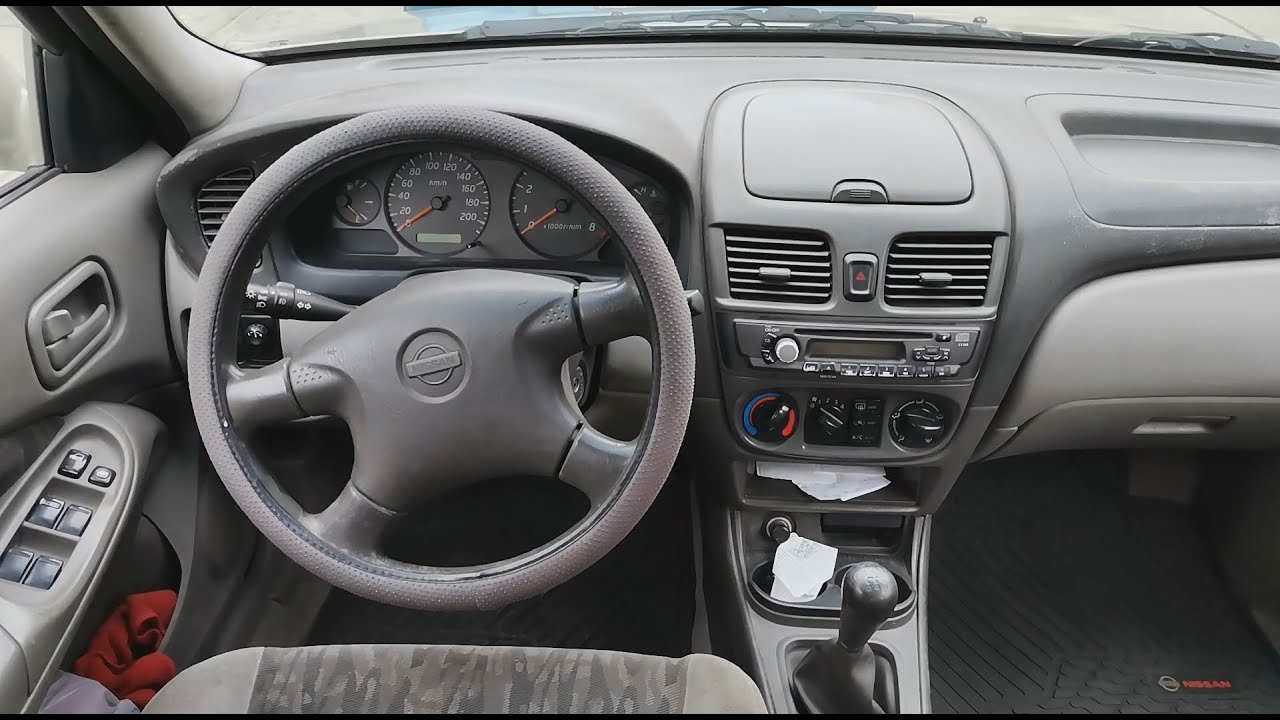Sentra 2002 Inetior #comprenyvendanlomejor-Nissan Sentra 2002, mecánico, aire acondicionado ...