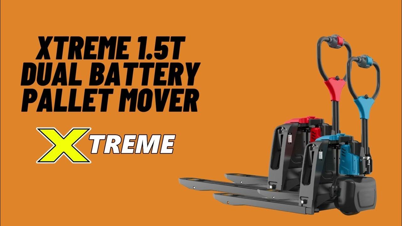 New Xtreme 1.5t Dual Battery Pallet Movers YouTube