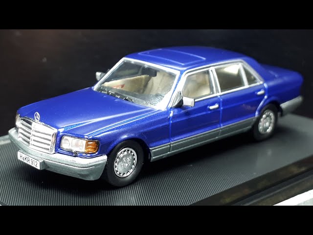 1/64 Mercedes Benz 560 SEL W126 by Master diecast - YouTube