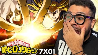 STAR VS SHIGARAKI! FRITEI MUITO! BOKU NO HERO Temporada 7 Episódio 1 REACT | My Hero Academia