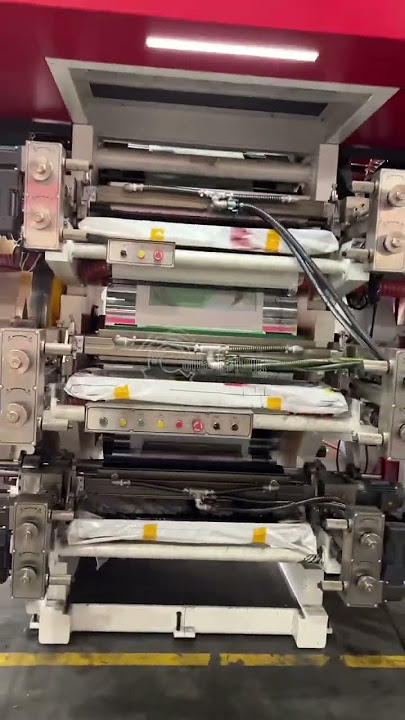 Changhong High Speed CI Printing Machine For PE film. #machine #flexprintingmachine