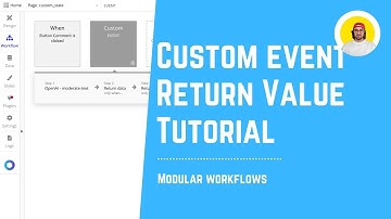Bubble.io - Custom Event -  Return Value