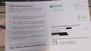 Judge grants temporary restraining order after Colorado secretary of state sues Postal Service over