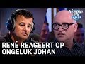 René reageert op ongeluk Johan | VERONICA INSIDE RADIO