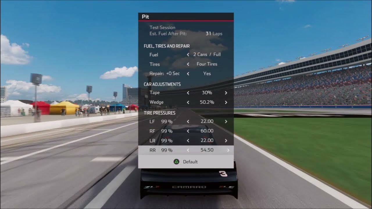 NASCAR Heat 5 Qualifying Texas Slider 5 + pit adjustments YouTube