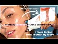 summer morning skincare routine 2021: at home extractions + facial toning | Roxette Arisa