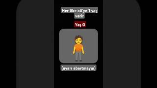 Her Bir Like Aliye 1 Yaş