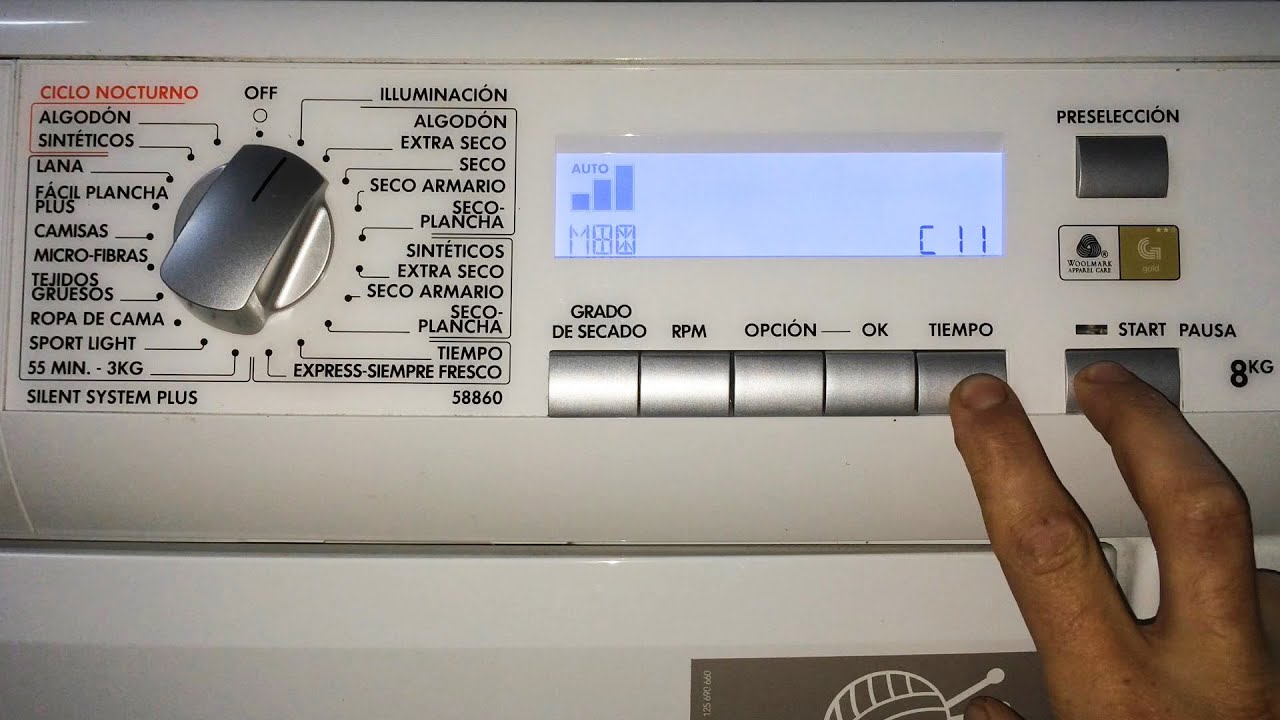 Secadora condensación AEG T75280AC 8Kg B LCD