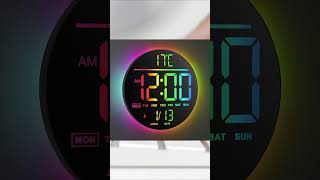 Setup de bureau ultime : horloge LED + hub USB + cable management ⚡ transformation complète