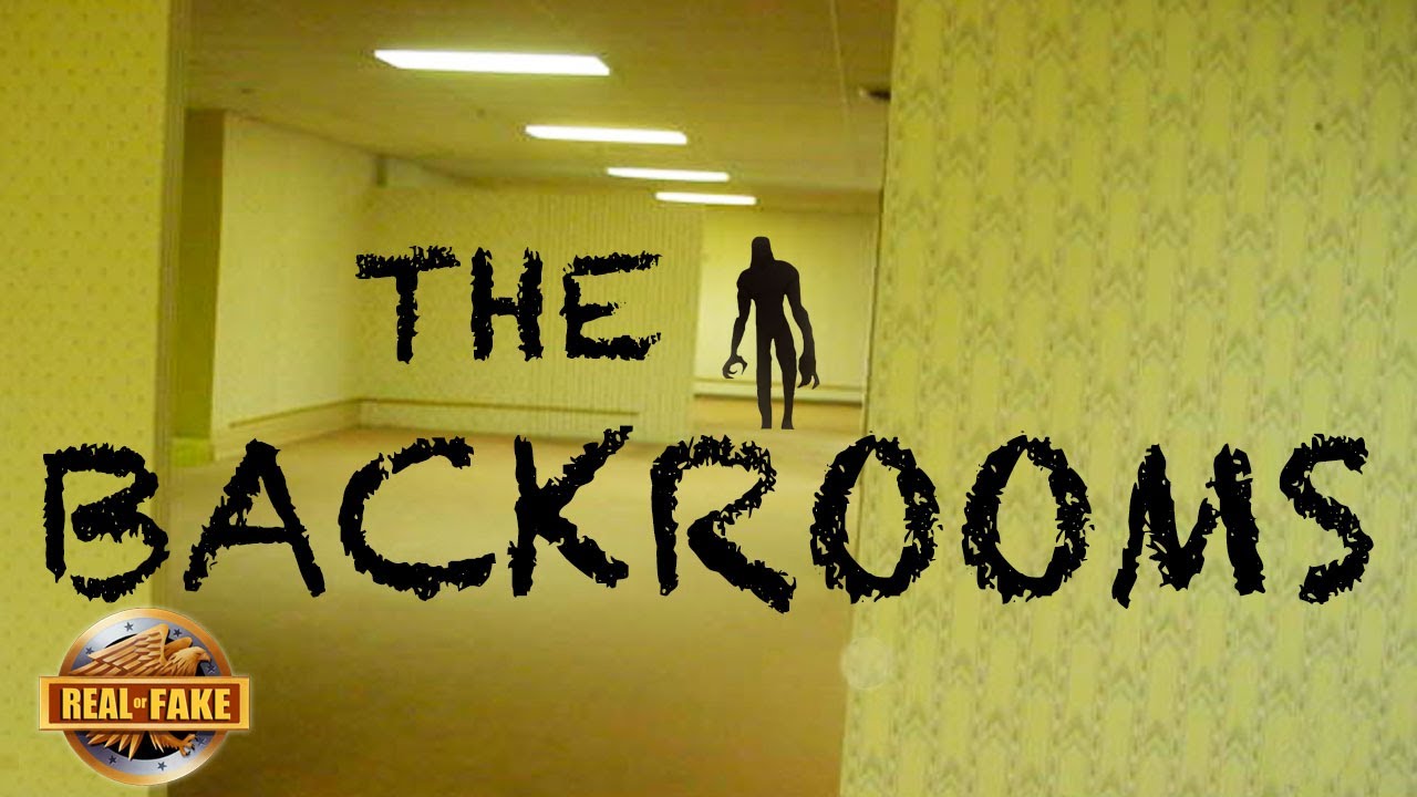 The backrooms but actually backrooms