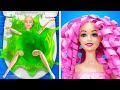 Ugh🤢! Why Is The Water Dirty? BARBIE MAKEOVER IN JAIL ! Cool Crafts &amp; Tiny DIY Ideas by 123 GO!