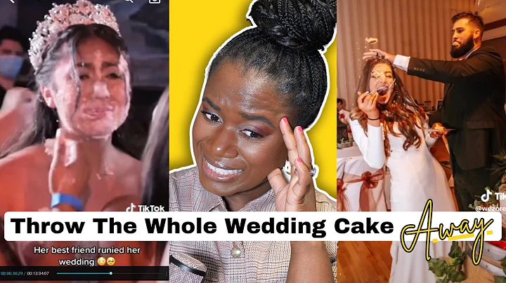 Unhinged Wedding Cake Smashes