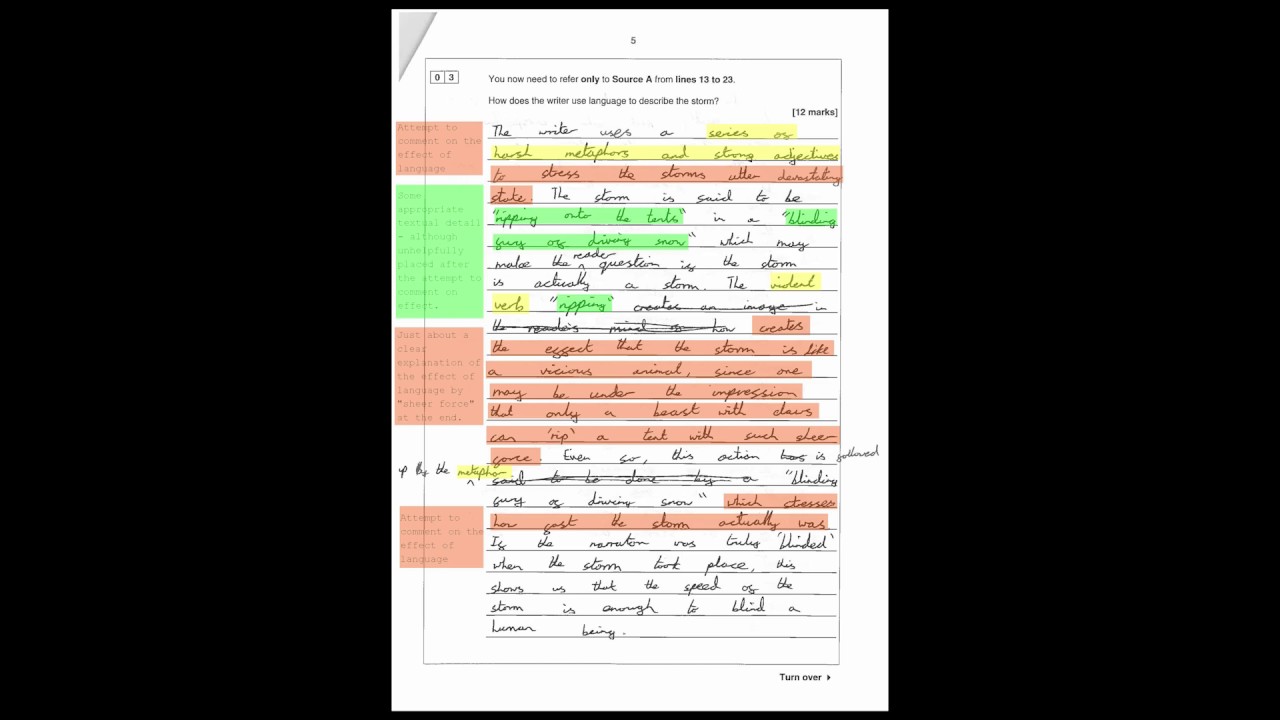 AQA GCSE English Language Paper 2 Question 3: How to ...