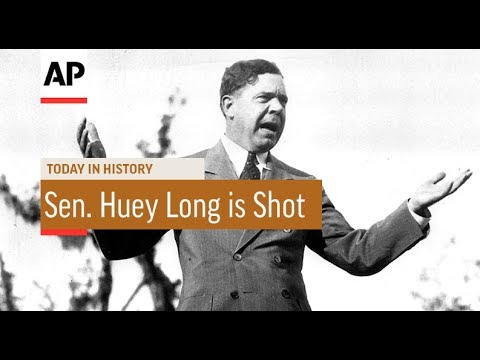 Sen. Huey Long is Shot - 1935 | Today In History | 8 Sept 17