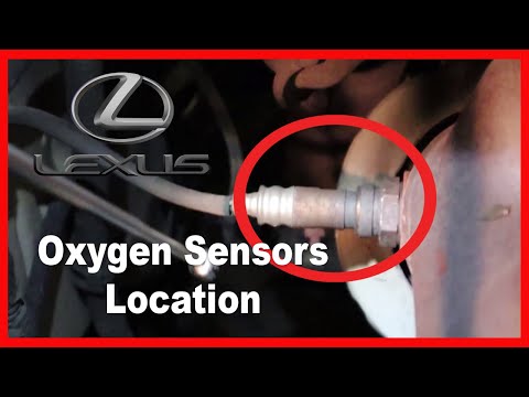 2000 Lexus GS 300 Oxygen Sensor Location