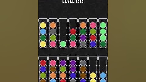 【Ball Sort Puzzle】Level.1313