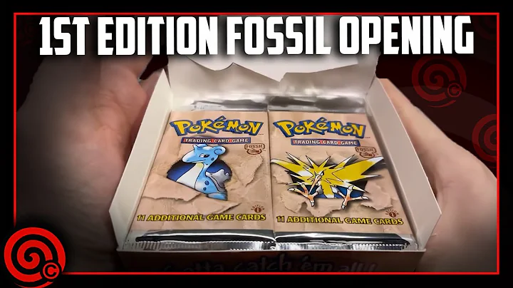 Opening All 12 Heavy Packs from a 1st Edition Fossil Box