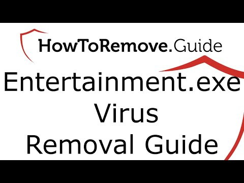 Entertainment.exe Virus Removal