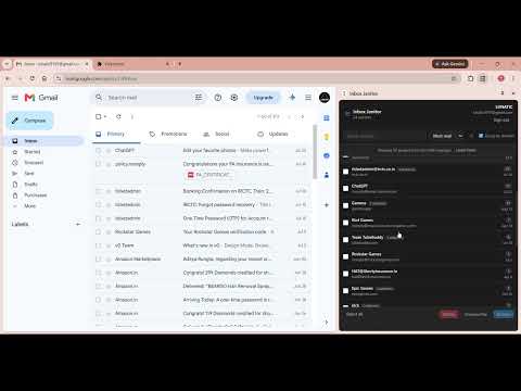 Gmail Verification Video (Inbox Janitor)