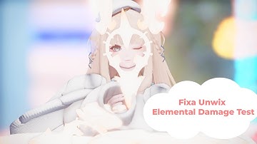 【PSO2: NGS】 A Simple Testing: Fixa Unwix